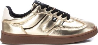 Xti Womens Trainer Sneakers In Gold