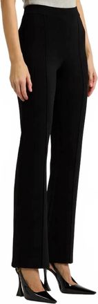 Clea Alistair Knit Trouser In Black