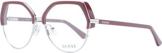 Guess Burgundy Plastic Glasses Womens (Frames)