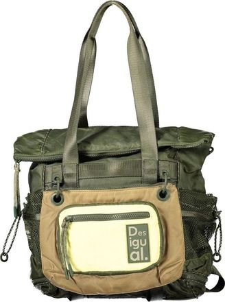 Desigual Verde Polyester Woman Womens Backpack