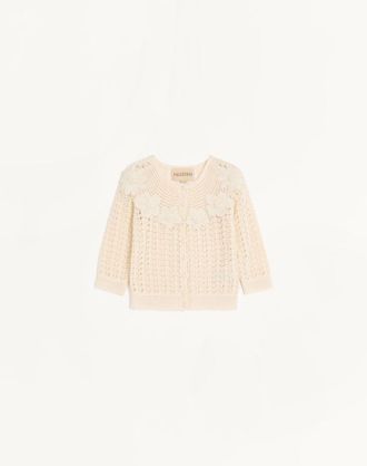 Valentino Embroidered Cardigan Wo