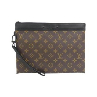 Louis Vuitton Pre-owned Pochette - Heren - Pre-owned - Bruin - Maat: ONE Size