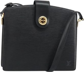 Louis Vuitton Pre-owned Leren Crossbodytas - Dames - Vintage Schoudertas - Zwart - ONE Size - Leer - Vintage