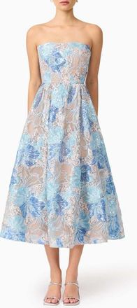 Elliatt Leonie Strapless Cocktail Dress in Blue at Nordstrom, Size X-Small
