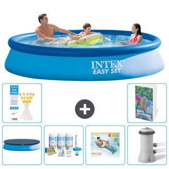 Intex Piscina Easy Set Redonda - 366x76 Cm - 7-piezas S172