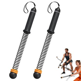 OEM 2 Cuerdas De Entrenamiento, Battle Rope, Air Ropes, Cuerdas Inal&aacute;mbricas, Equipo De Fitness De Resistencia Ajustable, Para Entrenamiento En Casa, Gimn