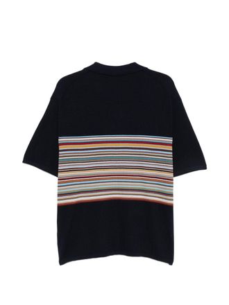 Paul Smith Signature Stripe Knit Shirt - Navy