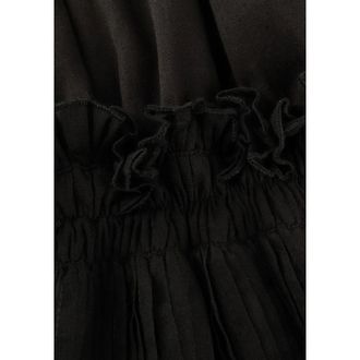 Rough Studios Kleedjes, Dames, Zwart, M, Katoen, Birdie Dress