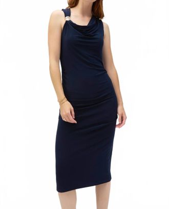 Joseph Ribkoff Knit Sheath Dress In Midnight