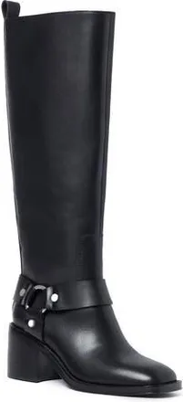 Loeffler Randall Audrey Engineer Knee High Boot in Black at Nordstrom Rack, Size 6.5