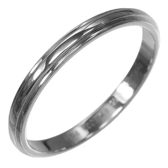 Cartier Platinum 950 Band Ring (Pre-Owned)