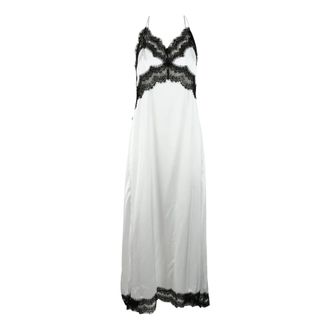 Msgm Damesjurk - Dames - Casual kleedjes - Wit - M - Polyester - Kleedjes