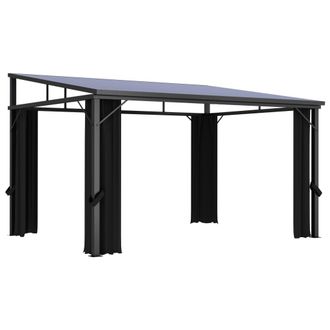 vidaXL Gazebo Con Tenda 405x294x244 Cm Antracite Vidaxl