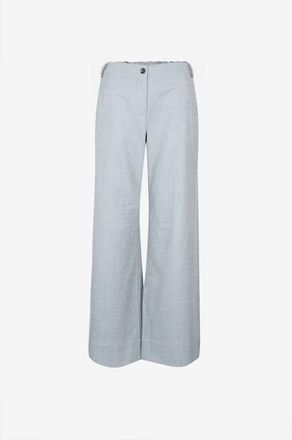 Hemisphere Weite Wollhose mit exklusiver Handwerkskunst