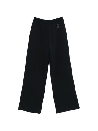Emporio Armani Cotton Trousers - black
