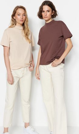 Trendyol Dames Rechte T-Shirt