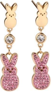Alex and Ani Peeps Statement Earrings in Pink at Nordstrom