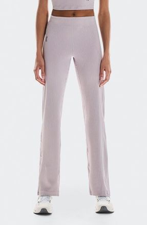 On All Day Ribbed High Waist Pants in Orchid/Lilac at Nordstrom, Size X-Large