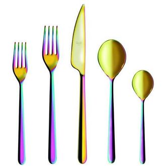 Mepra Linea Flatware Set - 20 Pieces in Rainbow at Nordstrom