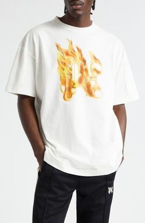 Palm Angels T-Shirt in White at Nordstrom Rack, Size Xx-Small