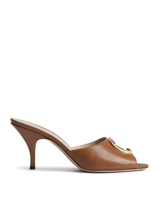 Dior LAMBSKIN INITIALS HEEL SANDAL - Christian Dior - Woman