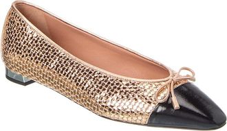 Aquazzura Gioia Leather Flat