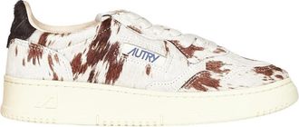 Autry Medalist Low - Dames - Sneakers - Bruin - 37 EU - Katoen - Schoenen
