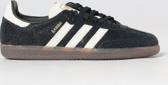 adidas Samba OG Trainers in Embossed Leather with 3-Stripes Logo