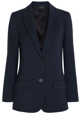 Joseph Jackie Stretch-wool Blazer - Navy - 42 (UK14 / L)