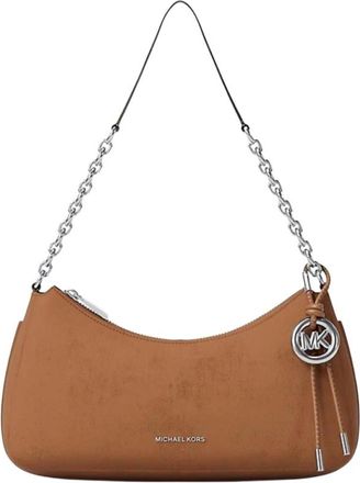 Michael Kors MD Chain Pouchette - Dames - Schoudertassen - Bruin - ONE Size - Tassen