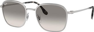 Ray-Ban RB3720 003/32 Mens Sunglasses Silver Size 55