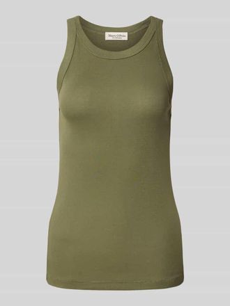 Marc O'Polo Slim Fit Tank Top aus reiner Baumwolle in Schilf, Gr&ouml;&szlig;e L