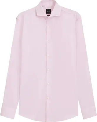 HUGO BOSS Heren, Overhemden, Roze, Maat: 3XL