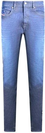 Diesel Heren Buster Faded Jeans (Donkerblauw)