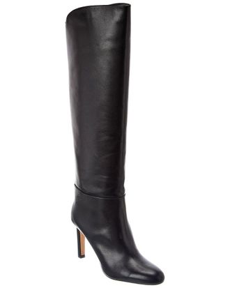 Jimmy Choo London Karter 85 Leather Knee-High Boot