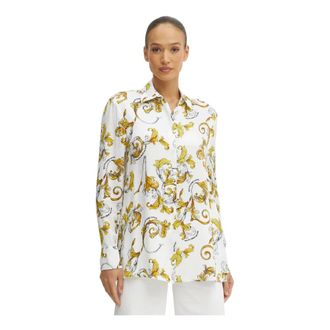 Versace Jeans Couture Dames, Blouses & Shirts, Veelkleurig, Maat: XS Viscose