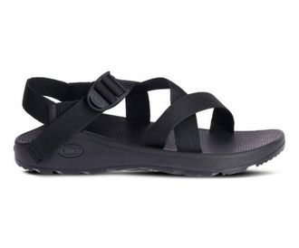 Chaco Mens Z Cloud Sandal In Solid Black