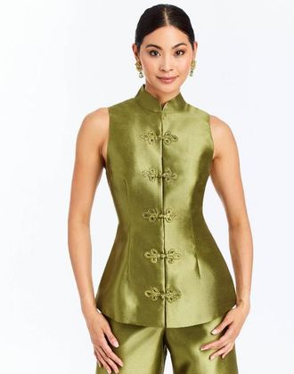 Mestiza New York Tamara Top in Green at Nordstrom, Size Xxx-Small