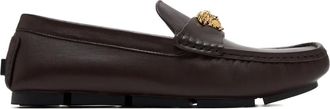 Versace Mocassini Medusa - Marrone