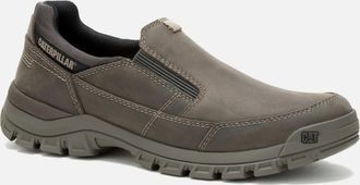 CAT Mens Threshold Slip On P726053 Bungee Cord Mens Shoes - Green - Size: 10