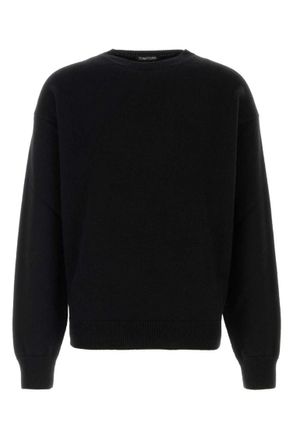 Tom Ford Black Crew Neck Sweater