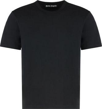 Palm Angels Set van drie T-shirts met ronde hals - Heren - T-shirts - Zwart - M - Katoen - Tops
