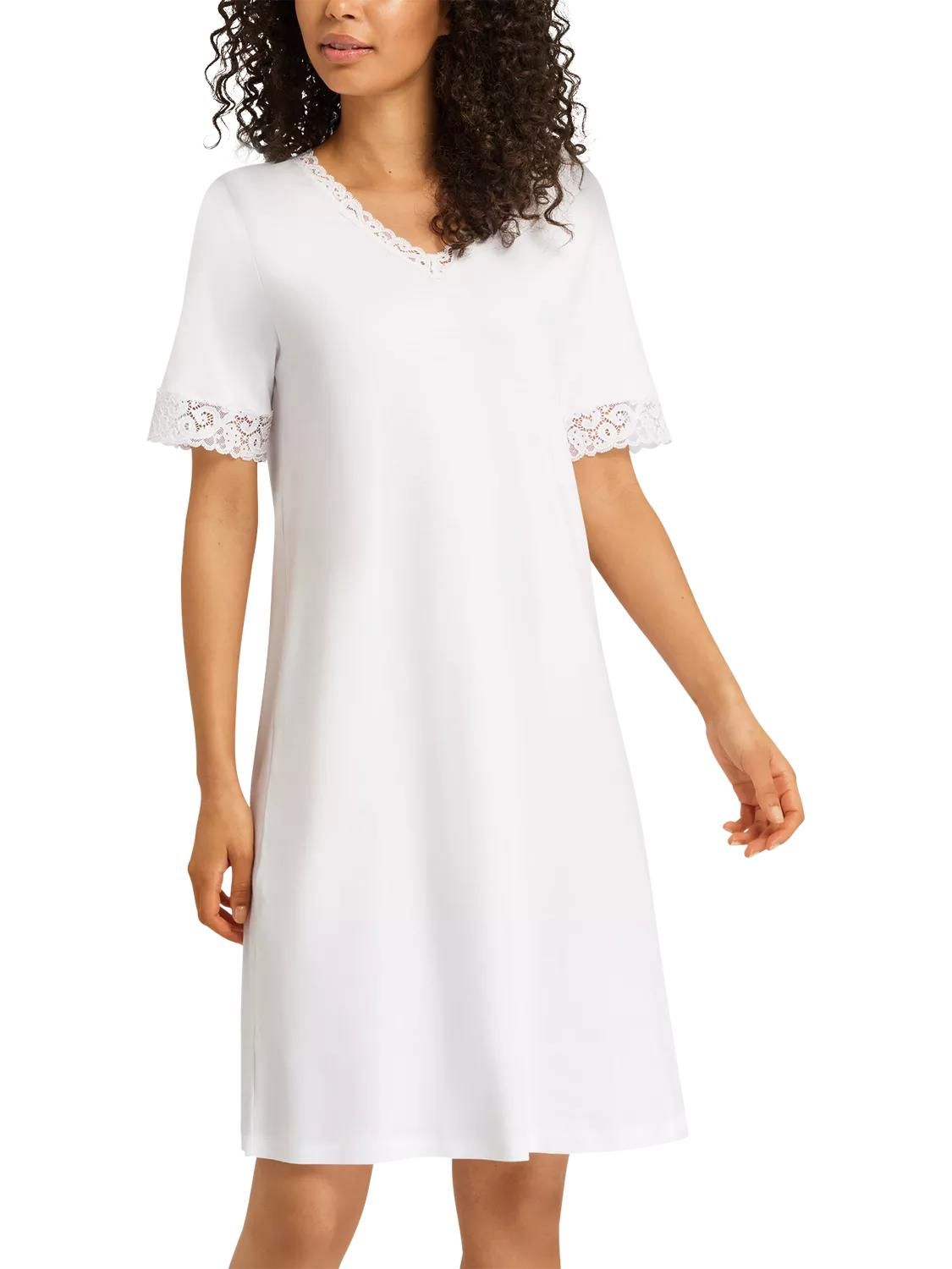 Lace Trim John Lewis Ladies Cotton Nightdresses Long LengthLadies