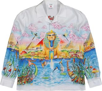 Casablanca Egypt As It Was Cuban-collar Shirt