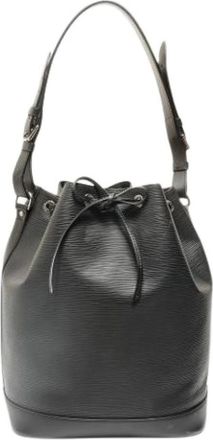 Louis Vuitton Pre-owned Bucket Bags, female, Black, Size: ONE SIZE Pre-owned Vintage Epi Shoulder Bag