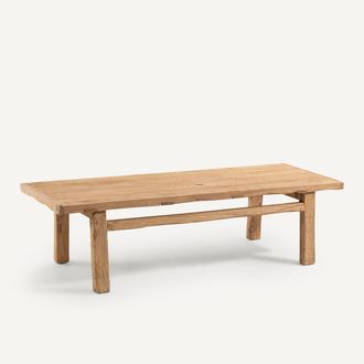 AM.PM Salontafel in gerecycleerd massief iepenhout, Sumiko