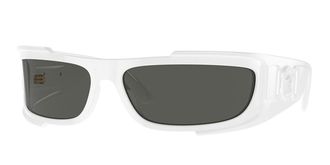 Versace VE4446 314/87 Mens Sunglasses White Size 67