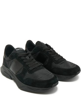 Tom Ford leather sneakers - Black