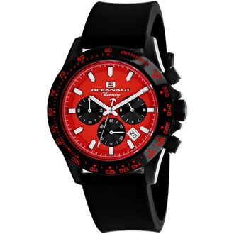 Oceanaut Mens Red dial Watch