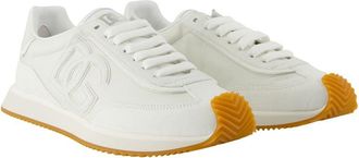 Dolce & Gabbana Mens Bassa Sneaker White Calfskin